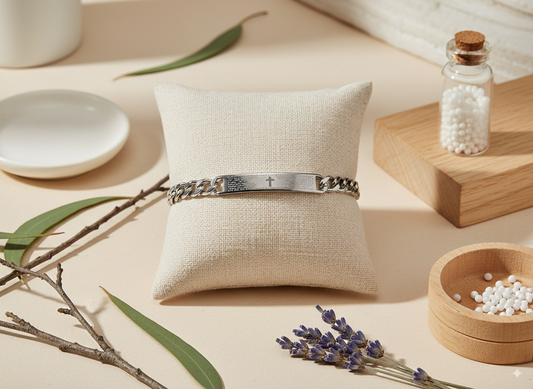 Pulsera con padre nuestro